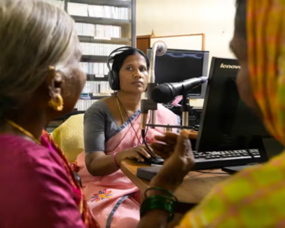 Sangham Radio: Rural Women's Voice