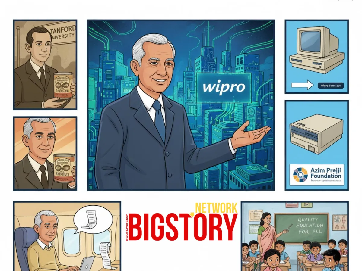 The Czar of Trust: How Azim Premji Built a $10B IT Empire from a Cooking Oil Shop