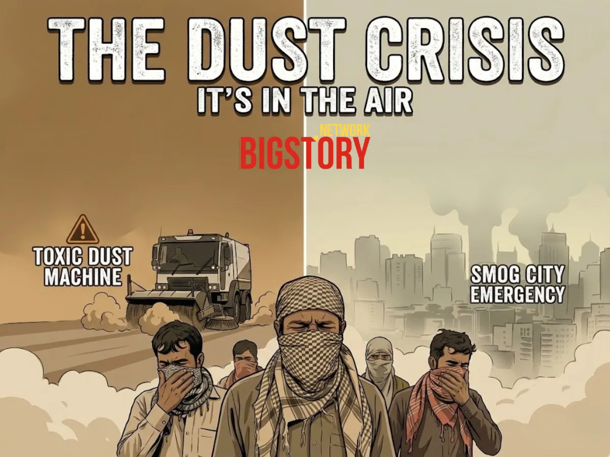 The Sepia Nation: India's Dust Crisis Is Not Weather —  It Is the Cities Disintegrating Into the Air