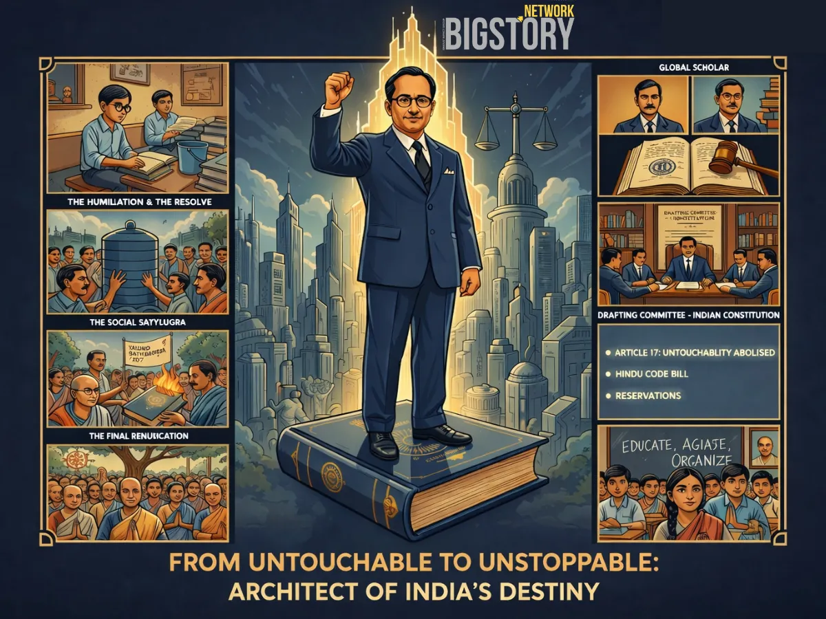 From Untouchable to Unstoppable: How Dr. B.R. Ambedkar Rewrote India's Destiny