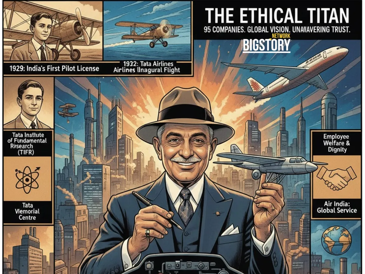 The Ethical Titan: JRD Tata’s Legacy of Quiet Disruption